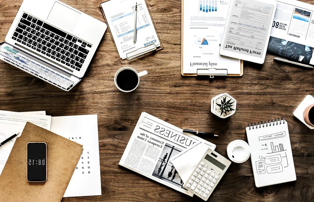 Collection of sustainable event planning materials and supplies
